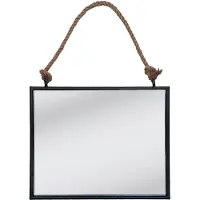 Clayre & Eef Clayre &amp; Eef spiegel 50 x 3 x 40 cm - zwart