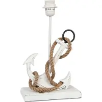 Clayre & Eef Lampenvoet 22x12x37 cm hout rechthoek anker lampvoet
