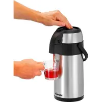 Bartscher Geïsoleerde pompkan 3L, 17(b)x17(d)x34,5(h)cm
