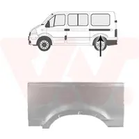 VAN WEZEL - ACHTER SCHERM VOOR NISSAN INTERSTAR X70 2002-2004