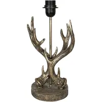 Clayre & Eef Lampenvoet gewei 30x30x49 cm polyresin lampvoet
