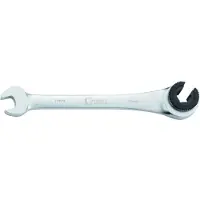 Condor werkzeug ringsleutel 11 mm met ratel, plat open