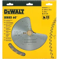 DeWalt DT4321-QZ - Hoja para sierra circular estacionaria 250x30mm 30D ATB +10º