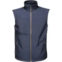 Regatta Heren Octagon II bedrukbaar gilet (Marine/Seal Grijs)