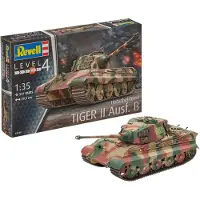 Revell Modelbouwpakket Militaire voertuigen - 03249 Tiger II Ausf.B (Henschel Turr) Plastic - 1:35 - Modelbouw