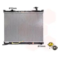 VAN WEZEL 83012705 Radiateur