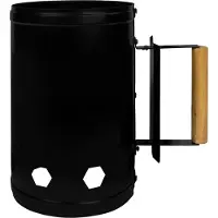 Krumble Barbecue houtskoolstarter - Brikettenstarter - Metaal