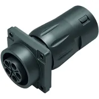 Binder 09 6504 100 08 Ronde connector Flensbus Totaal aantal polen: 4 + 3 + PE 1 stuk(s)