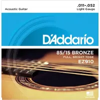 D'Addario EZ910 Bronzen Akoestische Snaren Light (11-52)