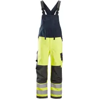 Snickers Protecwork 6060 Bib & Brace Broek High-vis Klasse 2 | Maat: 60