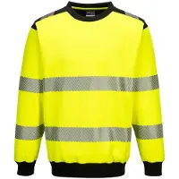 Portwest PW3 Hi-Vis Sweatshirt met ronde hals PW379