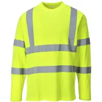 Portwest Hi-Vis T-shirt lange mouwen S278