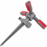 AWTOOLS Draaiende sproeier - - 3 verstelbare armen - ABS - Bereik 13 m - Snelle connector