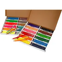 Creativ Company Kleurpotloden diverse kleuren, 288st.