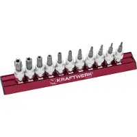 KRAFTWERK - Bitdoppenset Torx 3/8 " 11-delig