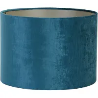 Light & Living - Lampenkap GEMSTONE - Ø25x18cm - Blauw