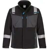 Portwest Vlamvertragende softshell antistatisch FR704 L / Zwart