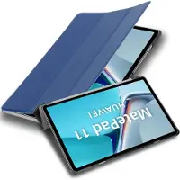 Cadorabo Tablet Book (WITH Wake Up) Hoesje voor Huawei MatePad 11 (10.95 Inch) (Huawei MatePad 11 (2021)), Tablethoes, Blauw