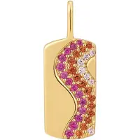 Ania Haie Pop Charms - Dames Hanger - goudkleurig
