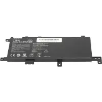 Mitsu Batterij voor Asus F542 3800 mAh (29Wh) 7,6 - 7,4 Volt (2 Cellen, 3800 mAh), Notebook batterij, Zwart