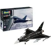Wittmax Modelbouwpakket Vliegtuigen - 03796 Eurofighter Typhoon - RAF - Straaljager Plastic - 1:144 - Modelbouw