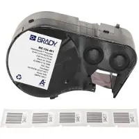 Brady M5-194-481 polyester labels zwart op wit 19,05 mm x 22,86 mm (origineel)