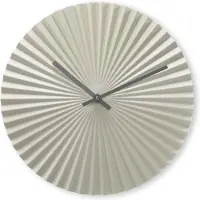 Hama Barbados, Wandklok, Rond, Groen, Grijs, Metaal, Minimalistisch