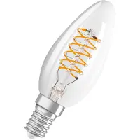 Osram LED lamp E14 | Kaars B35 | Vintage 1906 Spiral | Helder | 2700K | Dimbaar | 4.8W (40W)