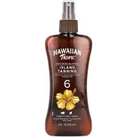 Hawaiian Tropic , Island Tanning, Sunscreen Oil Spray, SPF 6 uvb - 236 ml