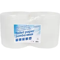 Cleaninq Toiletpapier Cleaninq maxi jumbo 2 laags 350m wit