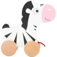 Small Foot Trekdier Zebra Wit