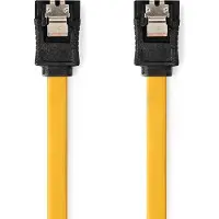 Nedis S-ATA 600 kabel (Vergrendeling, 6.0 Gb/s, 0.5 meter)