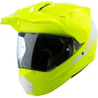KLIM X1 Alpha Carbon Fluo Geel Adventure Integraalhelm Maat L