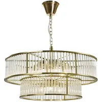 Toolight App1562-8Cp-2 Hanglamp Goud 60X60X30Cm