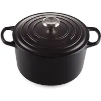Le Creuset Braadpan Hoog 'Mat Zwart' ø24cm / 5L