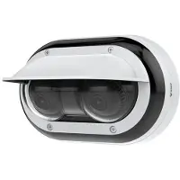 Axis P4708-PLVE - Netwerkpanoramacamera - Koepelvormig - Voor buitengebruik - Vandaalbestendig / Weerbestendig - Kleur (dag en nacht)