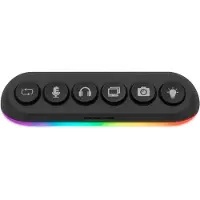 Streamplify HUB DECK 5 RGB-controller Zwart, RGB