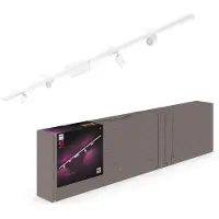 Philips Perifo railverlichting plafond - 4 spots - White and Color - Wit