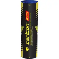 Carlton F1 Ti nylon badmintonshuttles Kleur: geel, Snelheid: fast