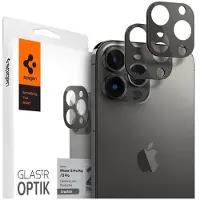 Spigen CAMERA COVER OPTIK.TR CAMERA BESCHERMER 2-PACK IPHONE 13 PRO / 13 PRO MAX GRAFIET (iPhone 13 Pro, iPhone 13 Pro Max), Smartphonehoes, Grijs