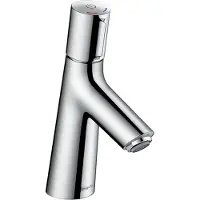 Hansgrohe Talis Select S - Wastafelkraan 80 met waste, drukknopbediening, chroom 72040000