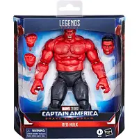 Marvel HASBRO - Legends Series Figuren Rode Hulk 15 cms Captain America