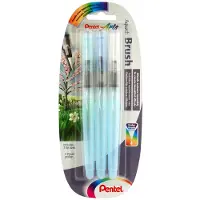 Pentel - Aquash Brush - XFRH/3-BFM - set á 3 stuks