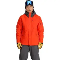 Spyder Heren Jackson Skijas Twisted Orange Maat M