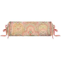 Pip studio Sierkussen Jabali Flower Roll Koraalrood (22 x 70 cm)