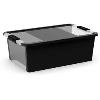 Kis Bi Box - Opbergbox 26L - Ergonomische handgrepen - Zwart
