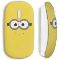 MANIACASE Draadloze Muis - Minion - Geel - USB Wifi Stick - Compatibel met Mac en PC - Minion Ontwerp