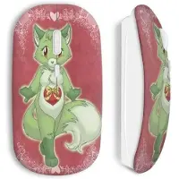 MANIACASE Draadloze muis Green fox renard