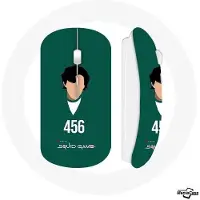 MANIACASE Draadloze Muis - Seong Gi Hun - Squid Game - USB Wifi - Compatibel met Mac en PC - Groen