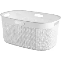 Curver Filo - Wasmand 45L - Geperforeerde structuur - Wit